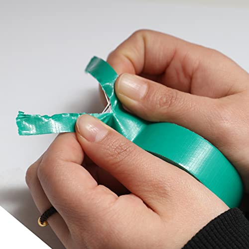 Image of WELSTIK Professional Grade Tape Duct Tape, Waterproof Duct Cloth Fabric,Duct Tape for Photographers,Repairs, DIY, Crafts, Indoor Outdoor Use,3 /4 Inch X 10 Yards, Light Green