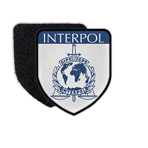 Copytec Patch Interpol Organización Internacional Policía Criminal ICPO #31828 Cover