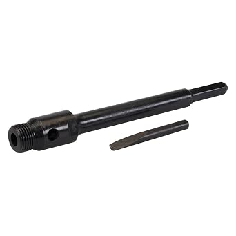 Silverline 104283 Hex Core Drill Arbor, 200 mm