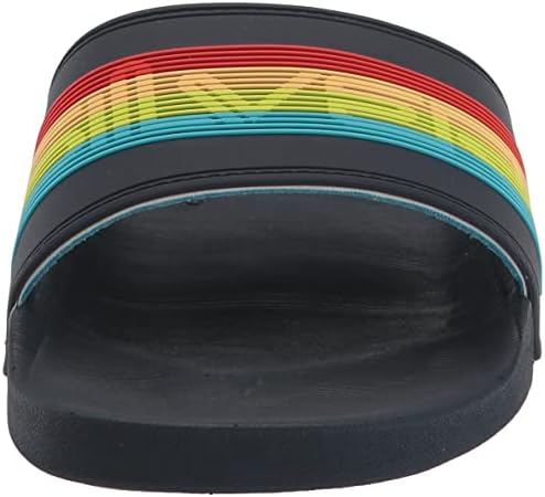 Quiksilver Boy's Slide Sandal, Blue 2, 4 Big Kid | Image 1