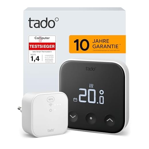 tado° Smartes Thermostat X – Starter Kit für Fußbodenheizung und Boiler, Steuerung per App und Smart Speaker (Alexa, Siri, Google Assistant), DIY Installation, Nicht kompatibel mit tado° V3+
