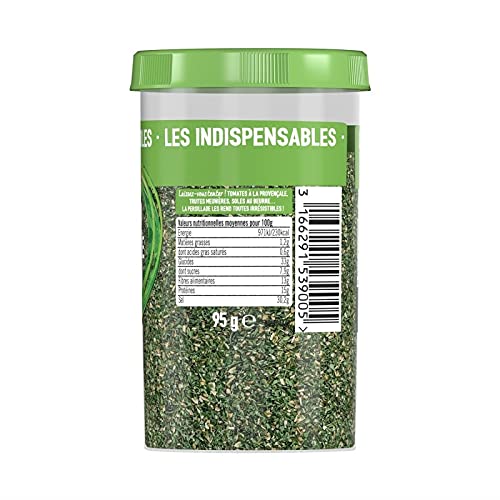 DUCROS Persillade 95G - Mélange d'herbes aromatiques pour une cuisine gourmande et savoureuse - Idéal pour vos plats de poisson, viande, légumes et salades - Lot De 4 - Vendu Par Lot