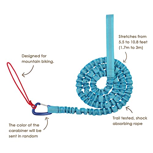 Corda de reboque extra forte para bicicleta elástica para serviços pesados Cabo de tração com mosque