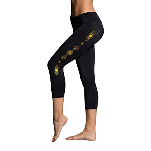 Onzie Yoga Venice Capri 290 Bling (Bling, Small/Medium)