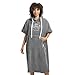 HOMELEVEL Badeponcho Unisex - Surf Poncho aus 100% Baumwolle - Handtuch für Erwachsene - Bademantel für Damen und Herren - Badetuch mit Kapuze
