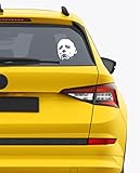 H-TRADINGS Michael Myers Halloween White 5.4 Inches Approx Cars Walls Laptop Die-Cut Vinyl Stickers...