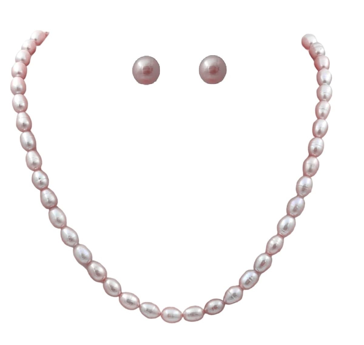 DD PEARLS freshwater Hyderabadi pink pearl Necklace set gift for women and girls with certificate of authenticity (B0CJ57KTC5) Amazon Price History, Amazon Price Tracker