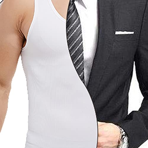Shaping Tops para Hombres Compresión Abdominal y Soporte Corrector de Espalda 2
