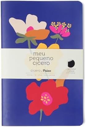 Caderneta Meu Pequeno Ciceros Pólen Pautado 14X21 Aromas Azul, Ci...