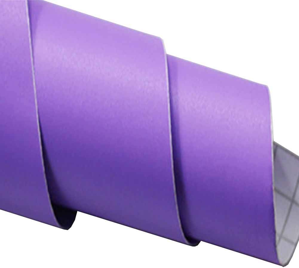 Light Purple Peel and Stick Wallpaper Thick Self-Adhesive Removable for Girls Room Nursery Bedroom Wall 23.62X 196.85"
