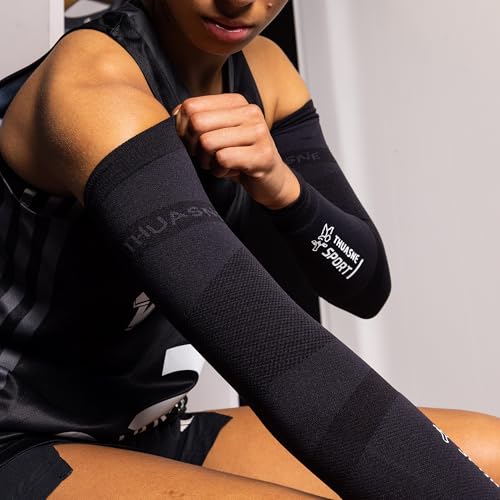 Manchons de sport Thuasne Performance compression dégressive bras L Long