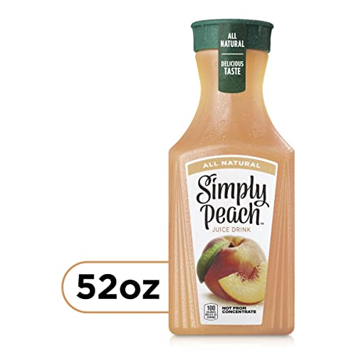 Simply Peach Juice Drink, 52 Fl Oz Bottle #TOP3