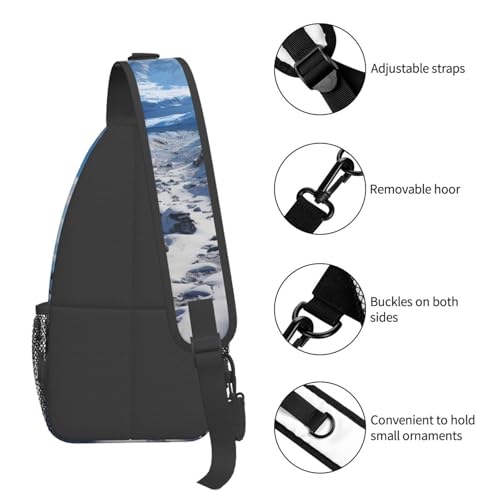 Bolso bandolera pequeño para senderismo unisex miniatura 5