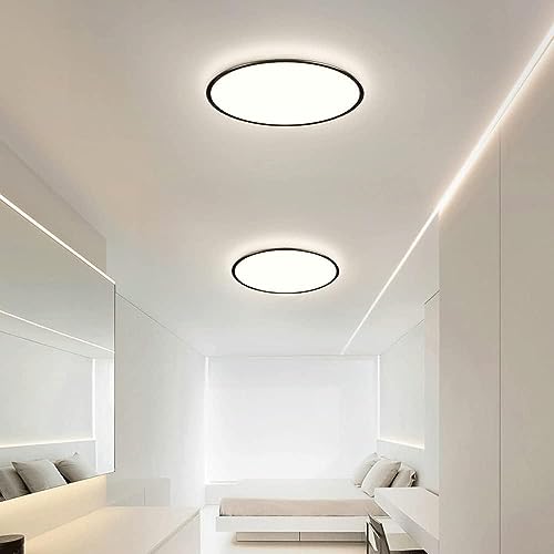 Plafonnier rond 3000K-6000K variable avec télécommande pour éclairage de salon