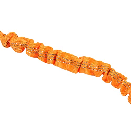 Coleira de remo de caiaque, pacote com 2 trelas de nylon de borracha resistente à corrosão, elástica