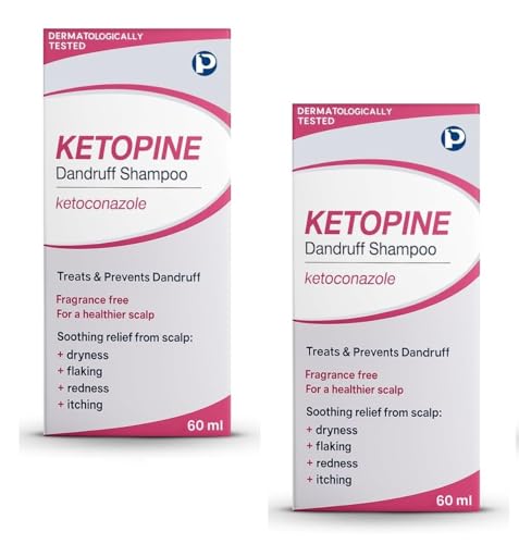 Image of Ketopine Anti-Dandruff Shampoo 60ML - Pack of 2