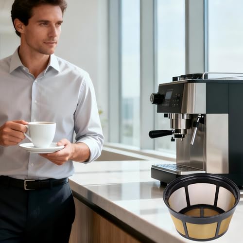 Afcrho Reusable Coffee Filter, Fits BUNN Coffee Maker, Replaces BUNN Filters (8-12 Cup) by Afcrho - Image 2