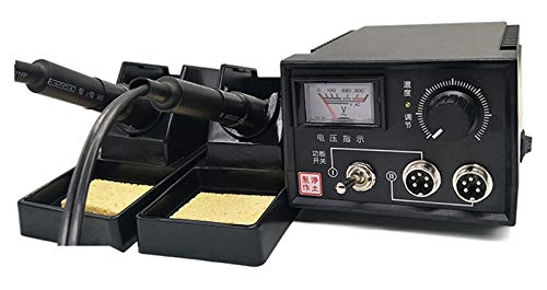 60W Pyrography Machine Wood Burning Kit Dual Pen Digital Display Blue with 20 Pyrography Wire Tips Adjustable Temperature Control for Wood Leather and Gourd