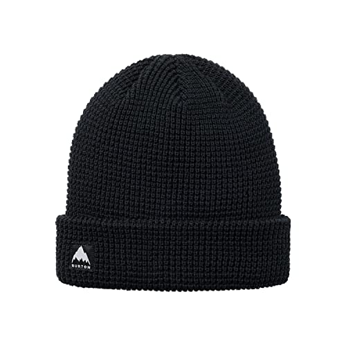 Burton Men's Waffle Beanie, True Black W21, One Size