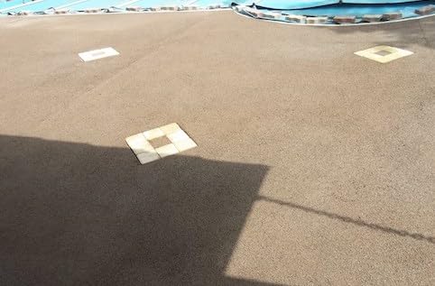 Béton drainant BEIGE en kit pour éviter les flaques sur 10m2