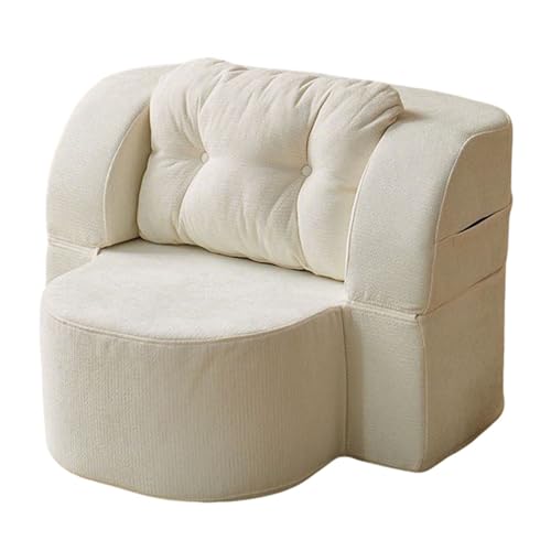 Sofá Cama Plegable,Sillón Cama con Cojín Lumbar Cómodo Sofá de Suelo Comprimido Al Vacío para Espacios Pequeños Salón Dormitorio A,100 * 67 * 55cm