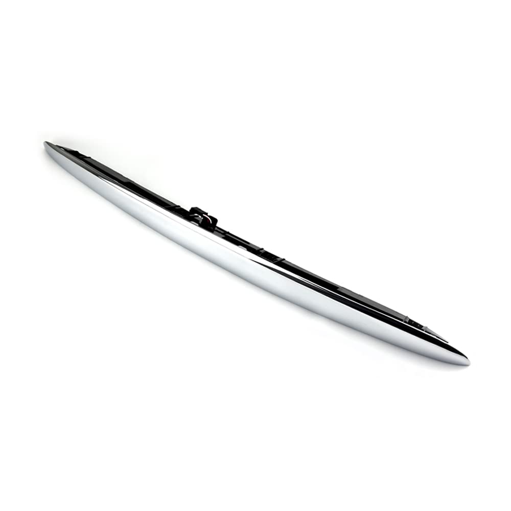 Interruttore porta posteriore cromato compatibile con Mini Cooper R55 R56 R57 R58 R59 R60 R61 (Argento)