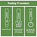 T TESTAHEAD THC Drug Test Kit – 20 THC Test Strips for Urine – Fast & Accurate Marijuana Detection for Home or Workplace – Easy to Use, Results in 5 Minutes