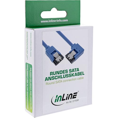 Cable SATA InLine 27705R miniatura 2