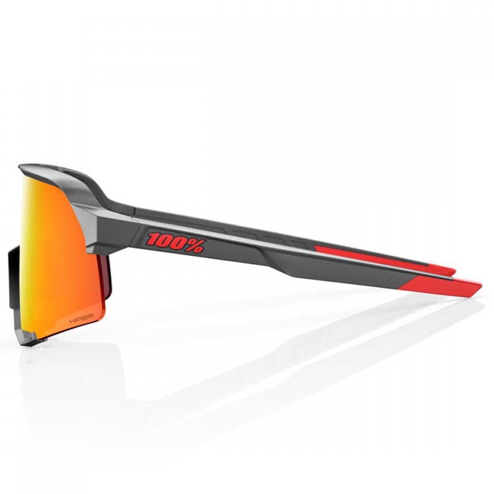 100% SPEEDCRAFT Radsport-Sonnenbrille mit HD-Wechselobjektiv im leichten TR90-Rahmen