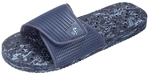 Showaflops Men's Casual, Fashion Sandal, Navy Marble, 9-102