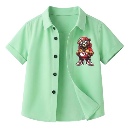 Image of Boys Shirt Regular Stylish Casual Formal Kids Shirts