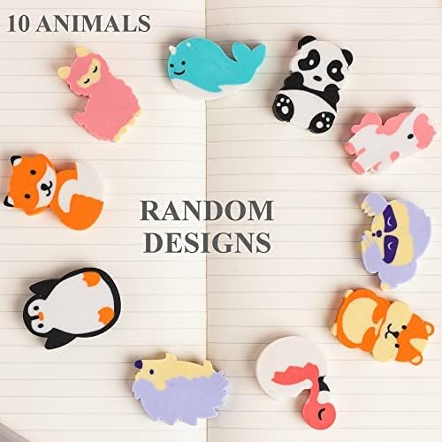 Miniatura 4 de Gomas de borrar para niños  100 piezas de borradores pequeños para niños  Borradores lindos para premios de aula  Regalos a granel para niños  Mini