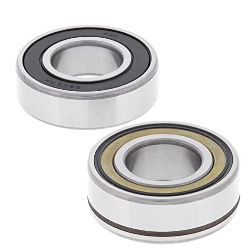 BossBearing Wheel Bearing Kit Front ABS Replacement for Harley Davidson Electra Glide 2008-2023