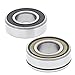 BossBearing ABS Front Wheel Bearings Kit EMQ Quality for Harley Davidson Electra Glide Ultra Limited FLHTK 2010 2011 2012 2013 2014 2015 2016 2017 2018