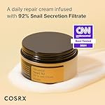 COSRX Best Seller Duo- Snail 92 Cream & Snail 96 Essence, Daily Face Gel Moisturizer and Hydrating Serum for Face with Snail Secretion Filtrate, Korean Skin Care - Image 2