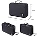D DACCKIT Travel Carrying Case Compatible with DJI Mavic 2 Pro/Mavic 2 Zoom Fly More Combo - Fit Quadcopter Drone, 5X Batteries, Remote Controller, Charging Hub, Propellers and Other Accessories