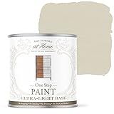 AMY HOWARD AT HOME Chalk-Based One Step Paint for Furniture, Cabinetry, Decor, Finish, and More | No Stripping, Sanding, or Priming | Ultra-Light Base | 16 Ounce | Almond Daze
