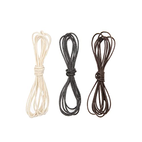 Cordino cerato in cotone - Bracciali, Collane