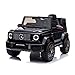 Produktbild ES-TOYS Kinderfahrzeug - Elektro Auto Mercedes G63 AMG - Lizenziert - 12V7AH Akku,2 Motoren- 2,4Ghz Fernsteuerung, MP3+Ledersitz+Eva Reifen