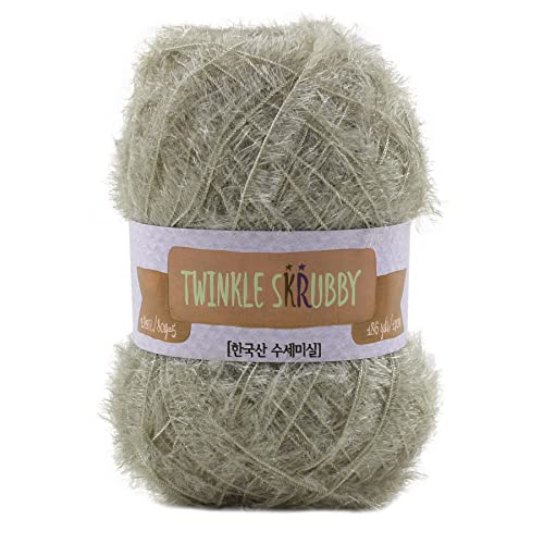 Scyarn 12 Skeins Twinkle Skrubby Yarn Giant Pack Total 2232 Yards Multicolor For Dishcloths, Washcloths thumb #1