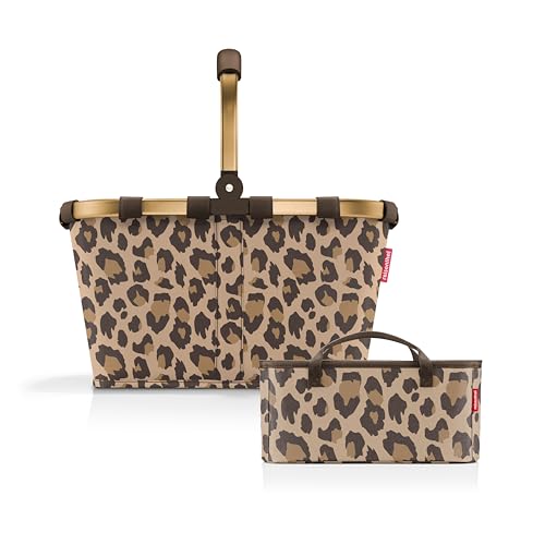 reisenthel Carrybag Leo Macchiato + Organizer Leo Macchiato - Funktionaler Taschen-Organizer: Für noch mehr Ordnung in Ihrer reisenthel Einkaufskorb