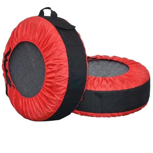 shitoubaihuo 2 Pcs Spare Tire Covers for Chevrolet Chevy Equ