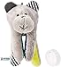 Whisbear L’Ourson Apaisant Sensoriel Citron | Détecteur de Pleurs CRYsensor | Avec Le Bruit Rose | Réagissant Automatiquement aux Pleurs L’enfant | Cadeau de Fête de Bébé | Cadeau pour Nouveau-né