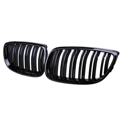 Calandre pour BMW E92 E93 noir brillant double ligne style course pour coupé M3