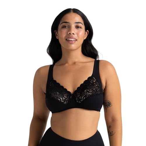 DORINA Damen Georgina Soft Bra BH, schwarz, 100B