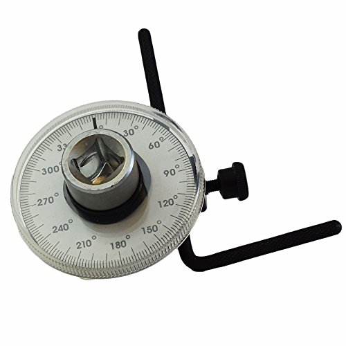 1/2 Dr Torque Angle Gauge for Torque Wrench 0-360 Degrees TE963