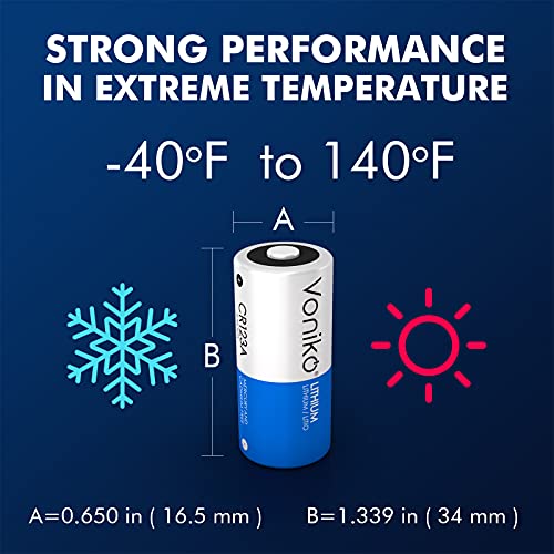 Voniko CR123A Lithium Batteries thumb #3
