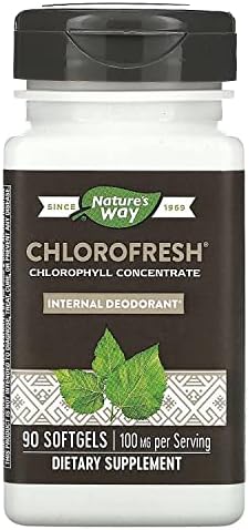 Pack of 2 x Nature's Way Chlorofresh - 90 Softgels