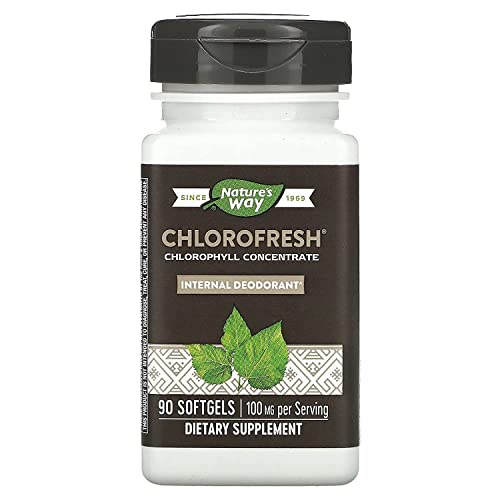Pack Of 2 X Nature's Way Chlorofresh - 90 Softgels #TOP10