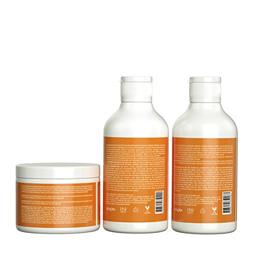 Kit Rennew XTreme Hanova (1 Shampoo Rennew XTreme + 1 Máscara Rennew XTreme + 1 Condicionador Rennew